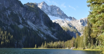 Vista del Lago Stuart, en Washington