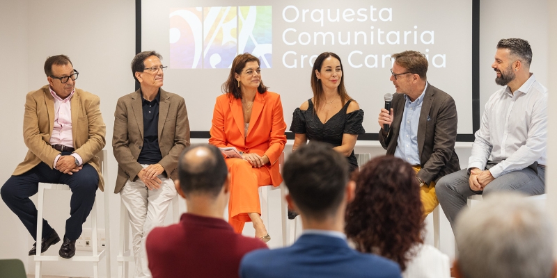 Presentación de temporada de la Orquesta Comunitaria de Gran Canaria