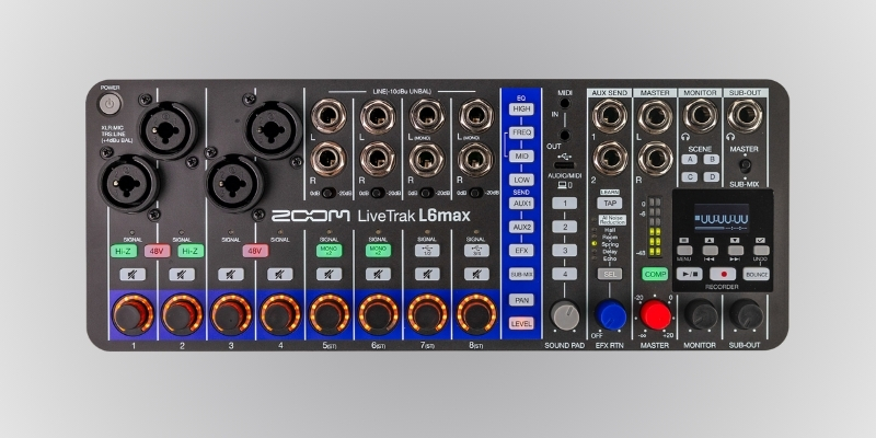 Reseña _ Zoom LiveTrak L6Max DESTACADA